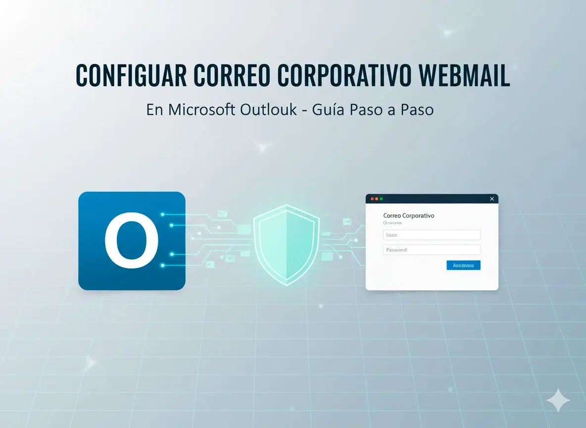 Configurar mi correo corporativo en Microsoft Outlook